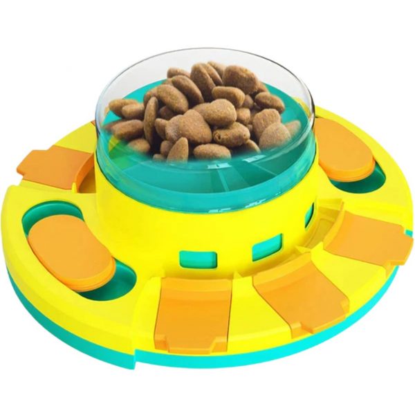 Interactive Slow Feeder Dog Toy for Anxiety and Boredom Relief